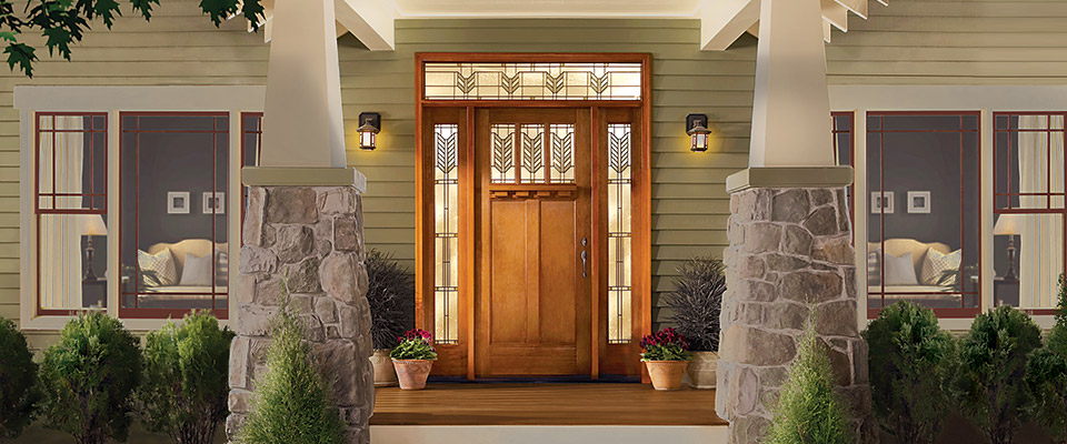 Therma-Tru Classic-Craft American Style Collection Villager front entry door